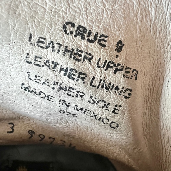 Freebird by Steven Grey Multi Distressed Leather Crue Boots 9 - Picture 15 of 16